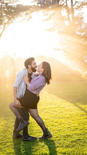 Lover's Point Engagement Session - Pacific Grove, CA