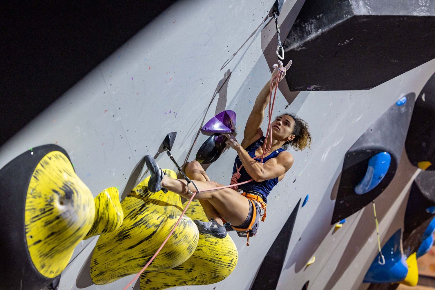 Sport climbing competition - photo by Jan Virt, Official World Climbing photographer