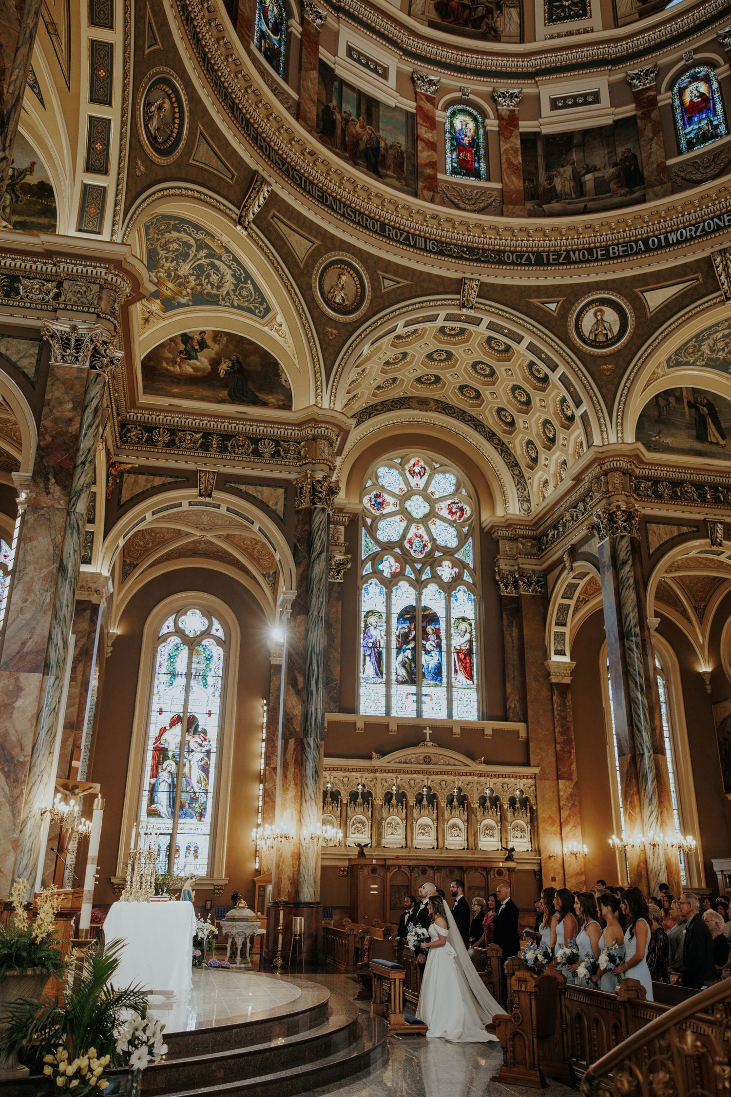 Rockford IL Catholic wedding photographer