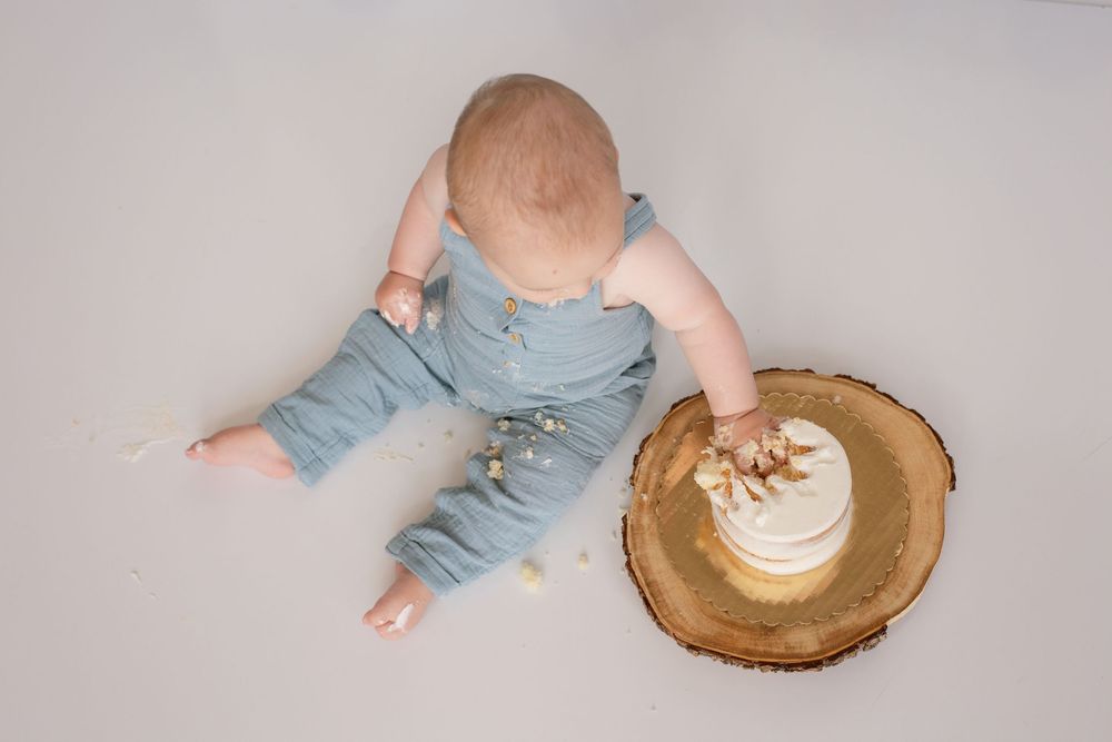 cake smash photos first birthday photographer Watertown WI