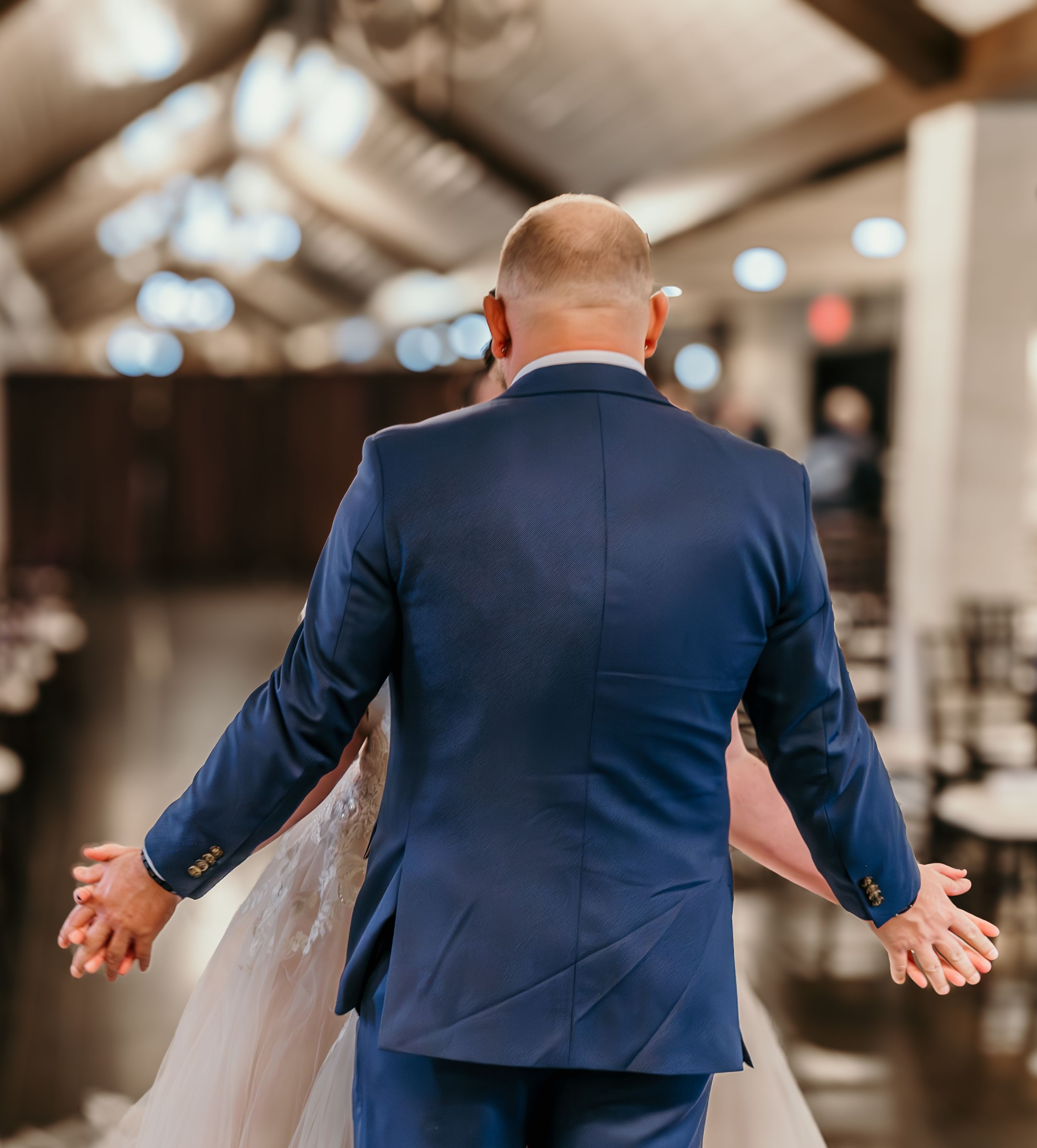 Sentimental wedding photograph in Weymouth Massachusetts by Wedding Photographer