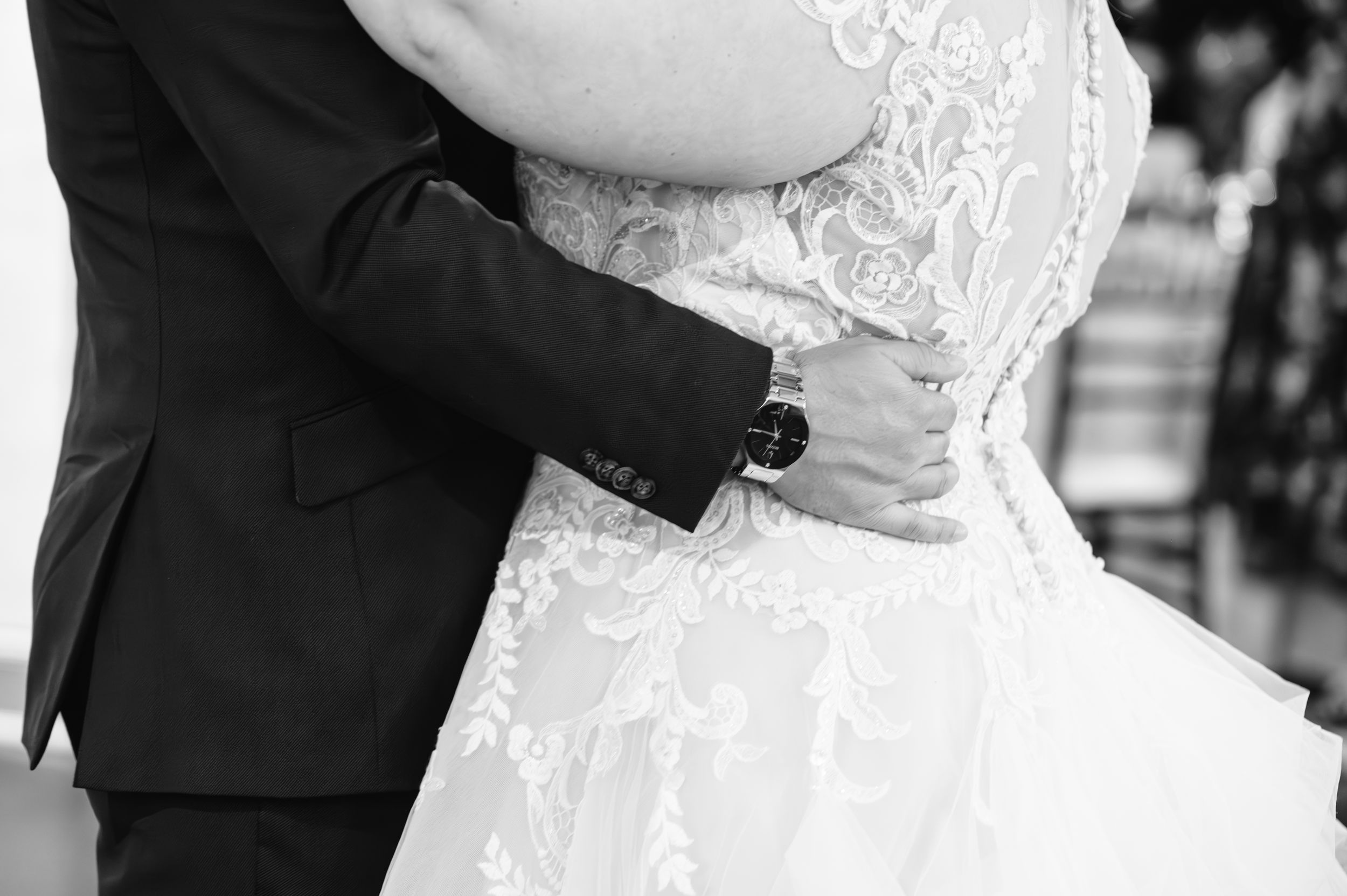Sentimental wedding photograph in Weymouth Massachusetts by Wedding Photographer