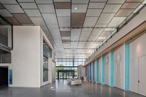Torsion Spring style ceiling at the Watertower in Atlanta GA