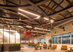 Cincinnati architectural photographer photo of interior of Accenture Innovation Hub in Atlanta Georgia