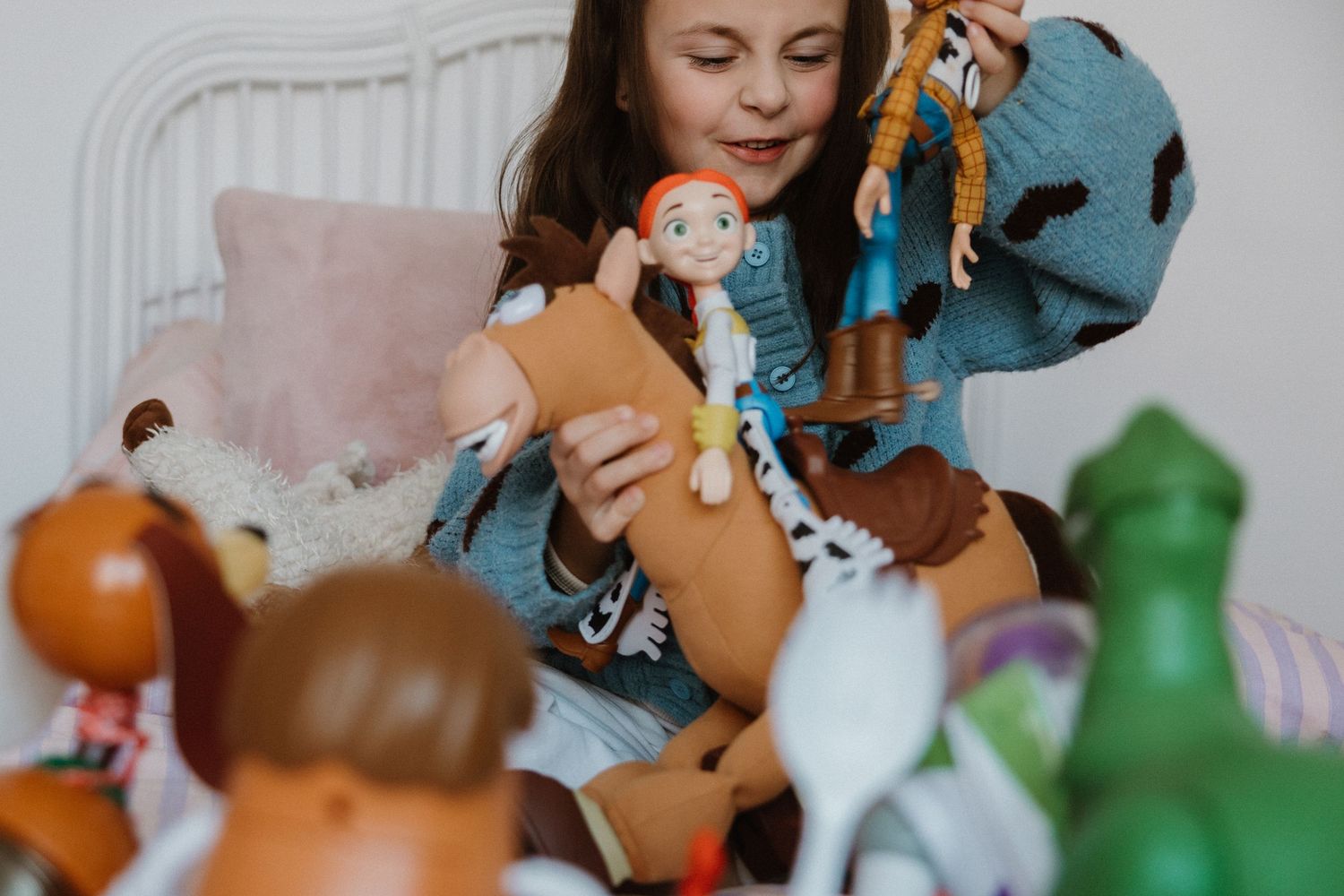 childhood bedroom photography session capturing childhood memories family photography Toy Story inspired