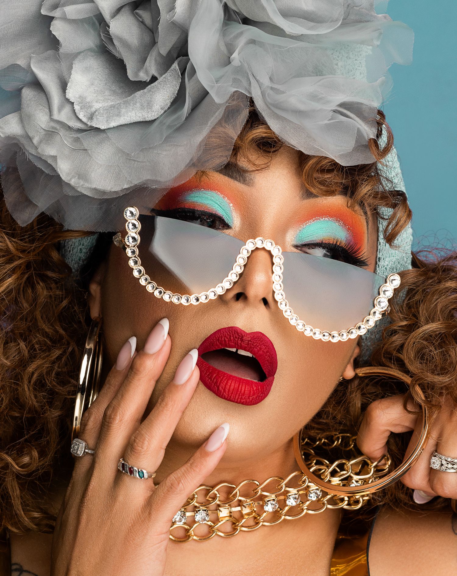 Luxury soft glam camera-ready makeup for professional photography, bridal beauty, television, and branding sessions by Orlando makeup artist