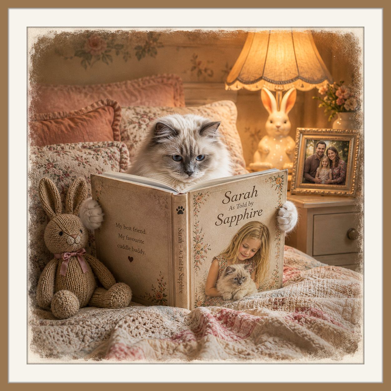 Children and Pets Keepsake by Love Lane Designs.