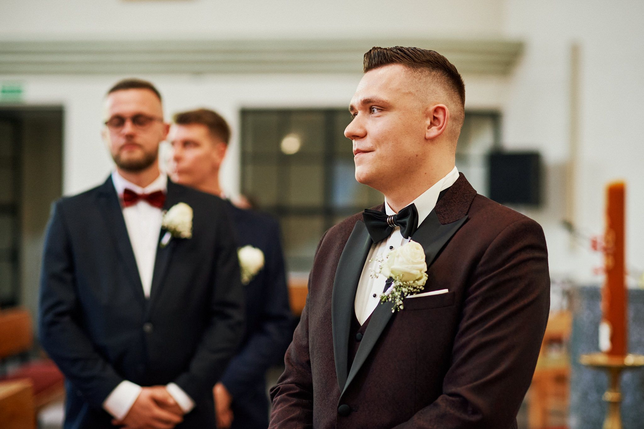 Reportaż ślubny kościół Jesionka