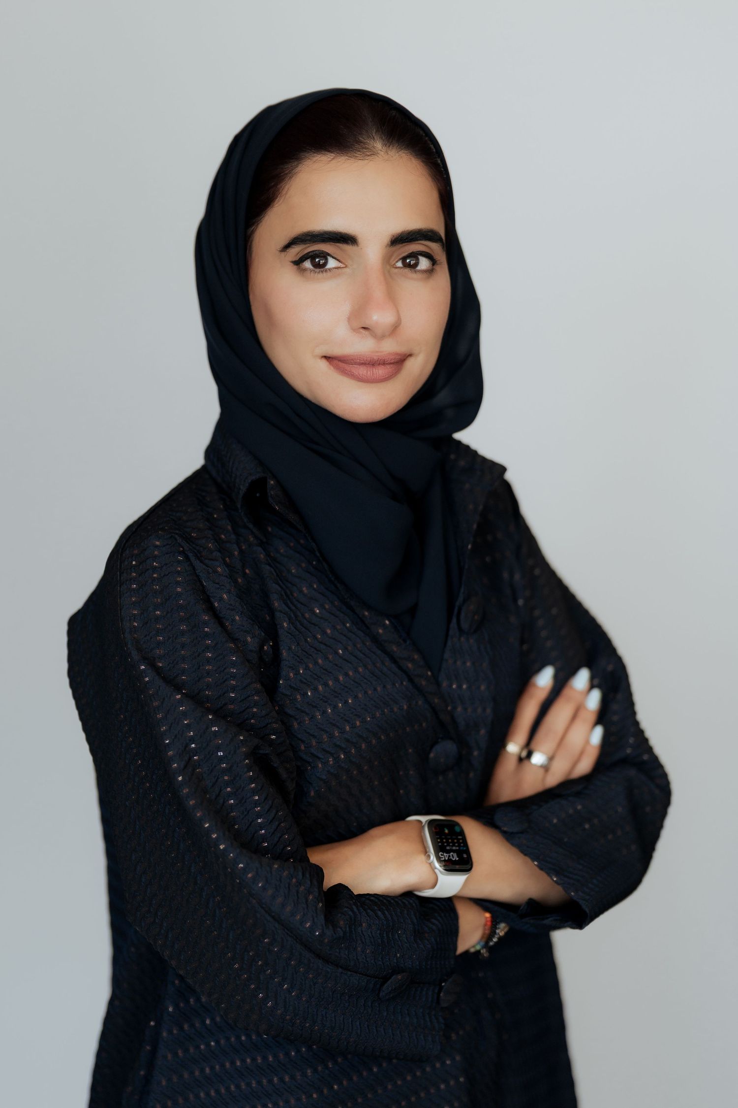 Corporate headshot in Dubai – professional studio portrait