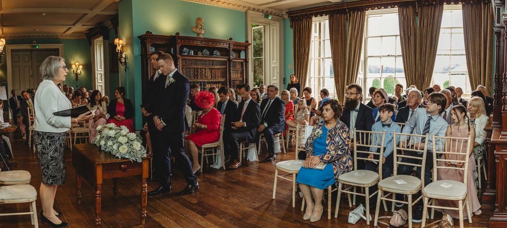 Natural wedding photography at Prestwold Hall