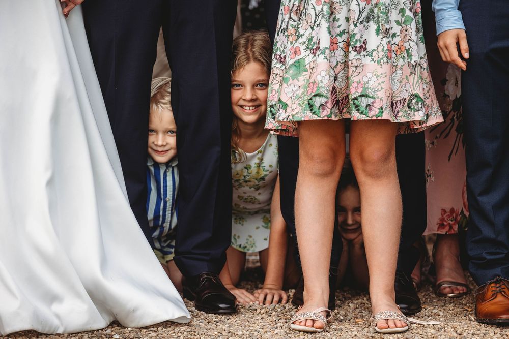 Natural wedding photography at Prestwold Hall