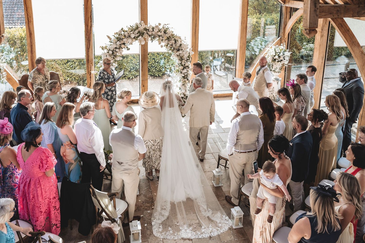 Swancar Farm ceremony shot from the gallery above.