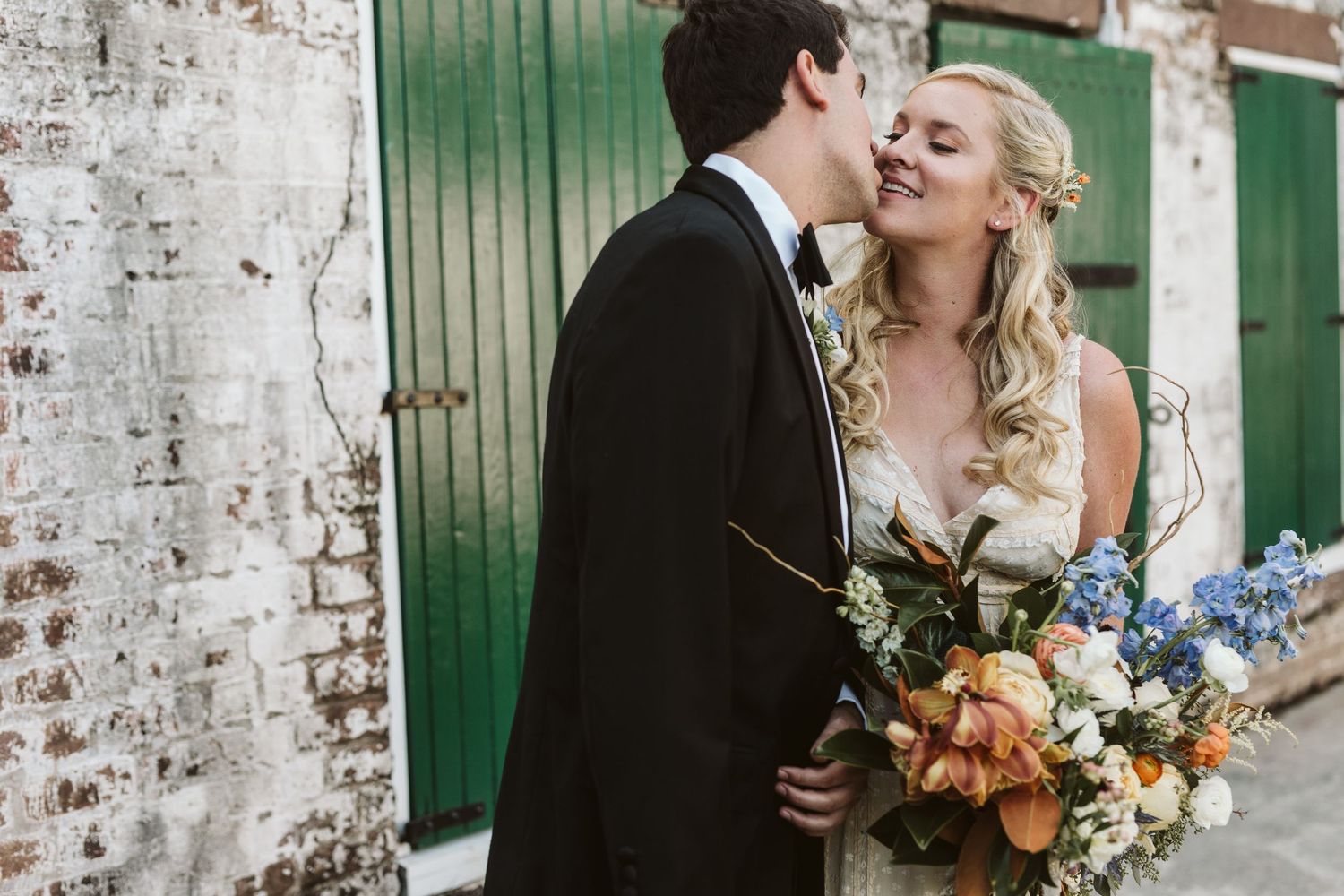 Old Fort Jackson wedding in Savannah Georgia