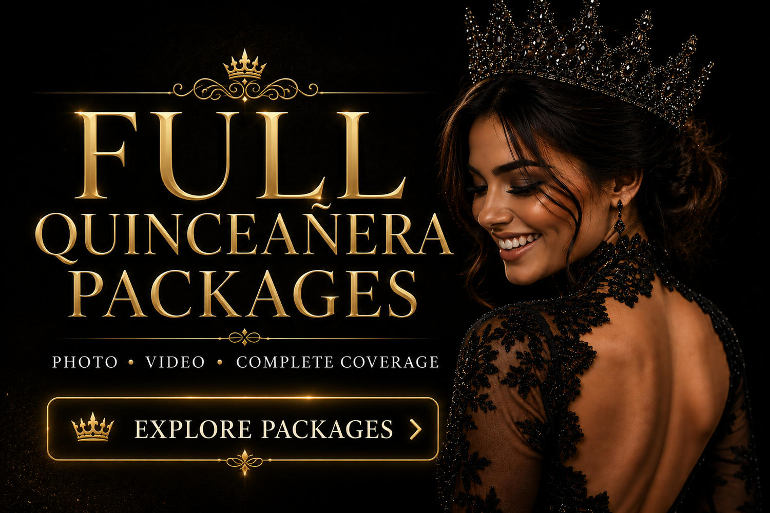 Dallas Fort Worth Quinceañera Photography Packages with Professional Quince Photography Videography and luxury full event coverage