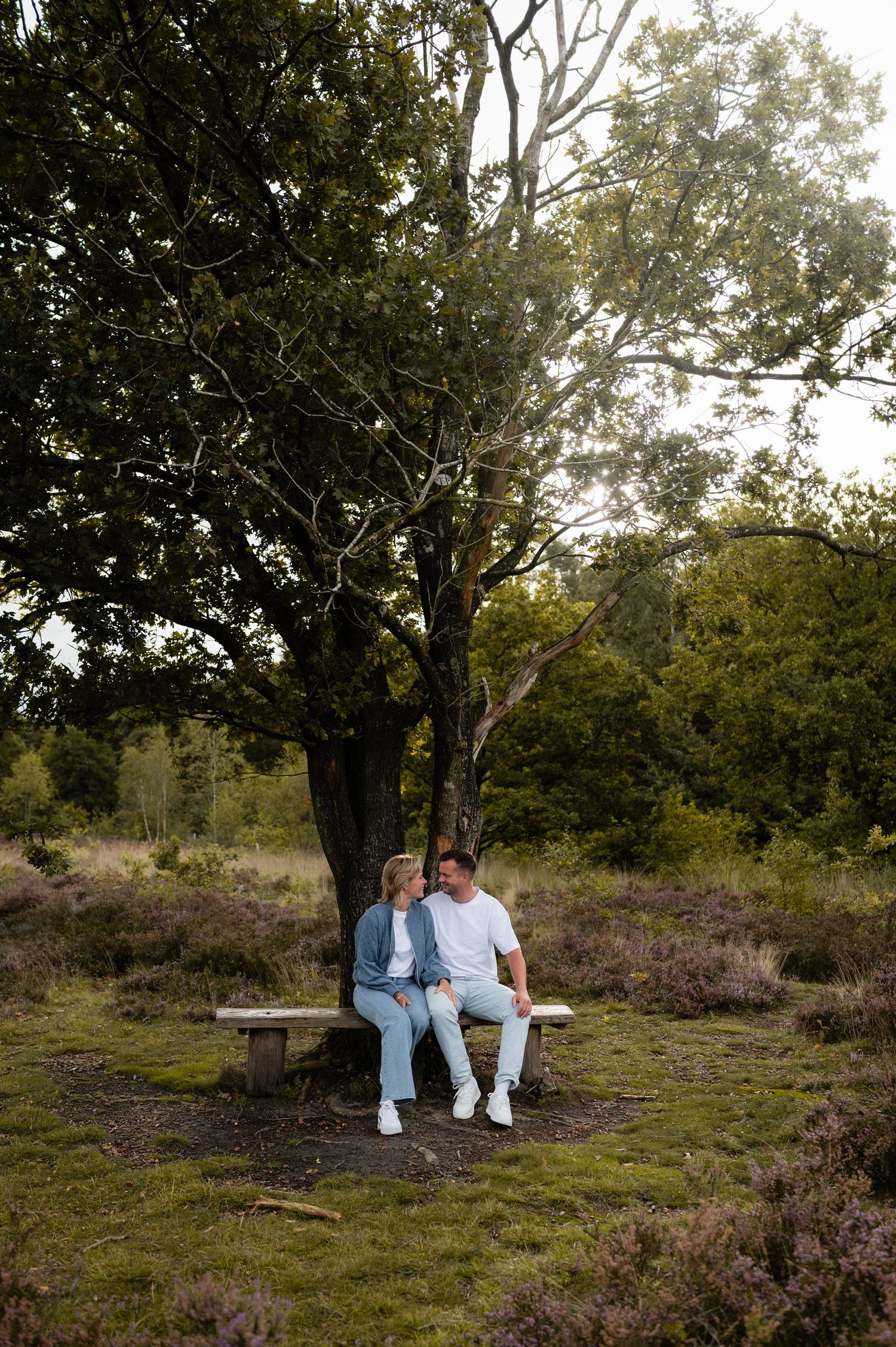 Koppelshoot in de natuur - Elles Yanna Photography