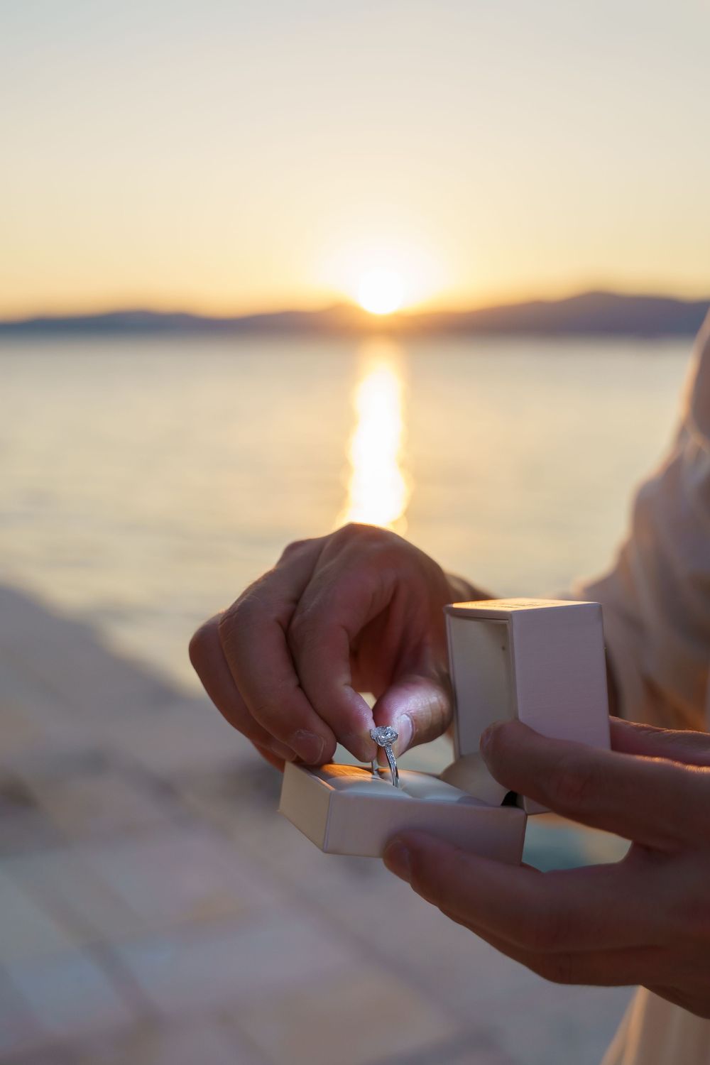 Sunset boat trip in Split at the best sunset view point with proposal