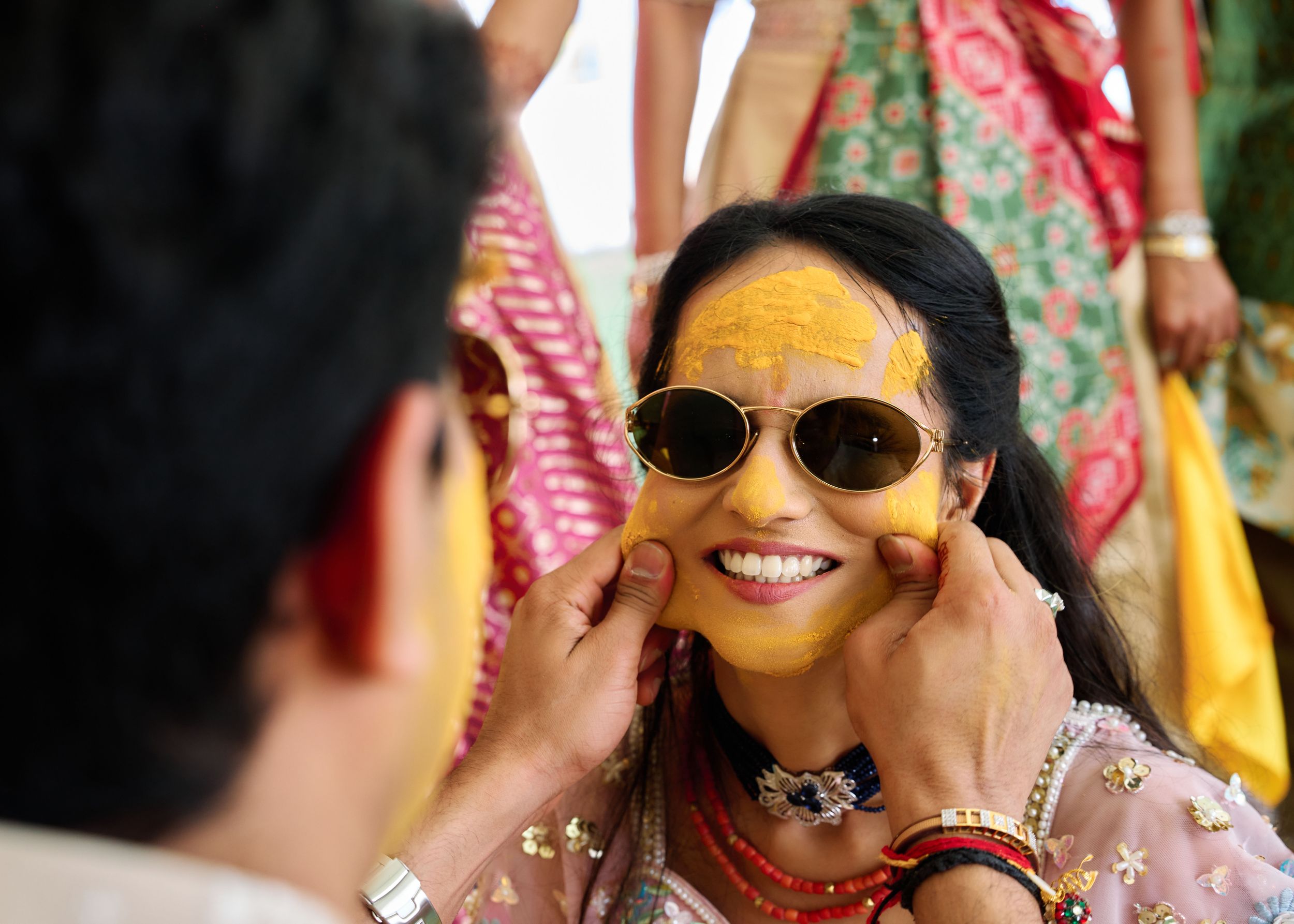 Haldi ceremony photographer Montgomery Texas