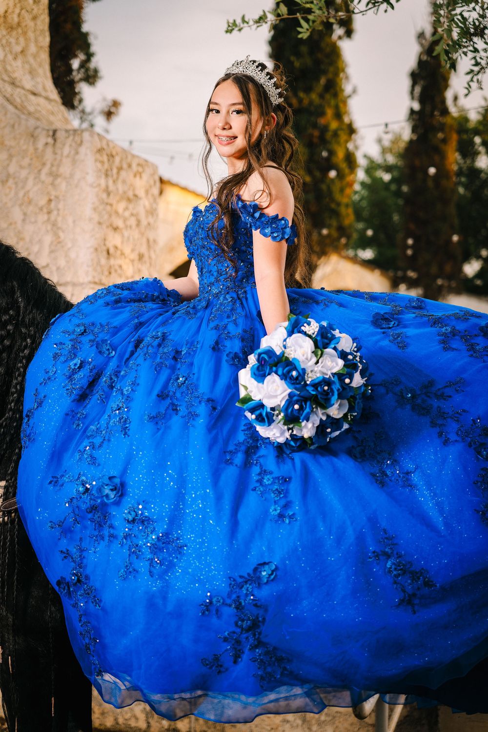Zule's Quinceañera XV Photo Shoot with Horse and Ranch - Ginori Photography & Film in Jacksonville, Florida