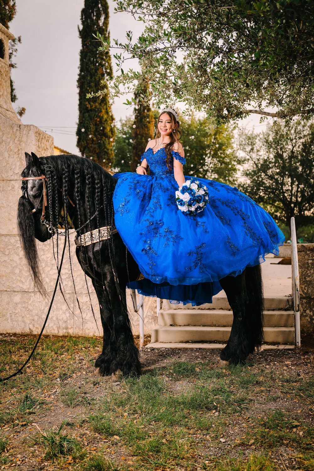 Zule's Quinceañera XV Photo Shoot with Horse and Ranch - Ginori Photography & Film in Jacksonville, Florida