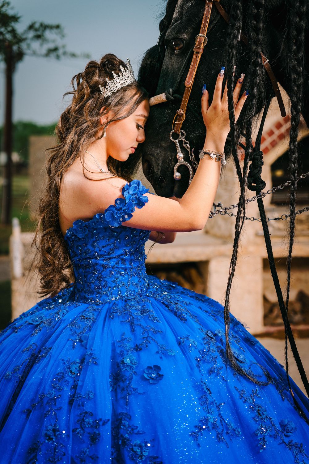 Zule's Quinceañera XV Photo Shoot with Horse and Ranch - Ginori Photography & Film in Jacksonville, Florida