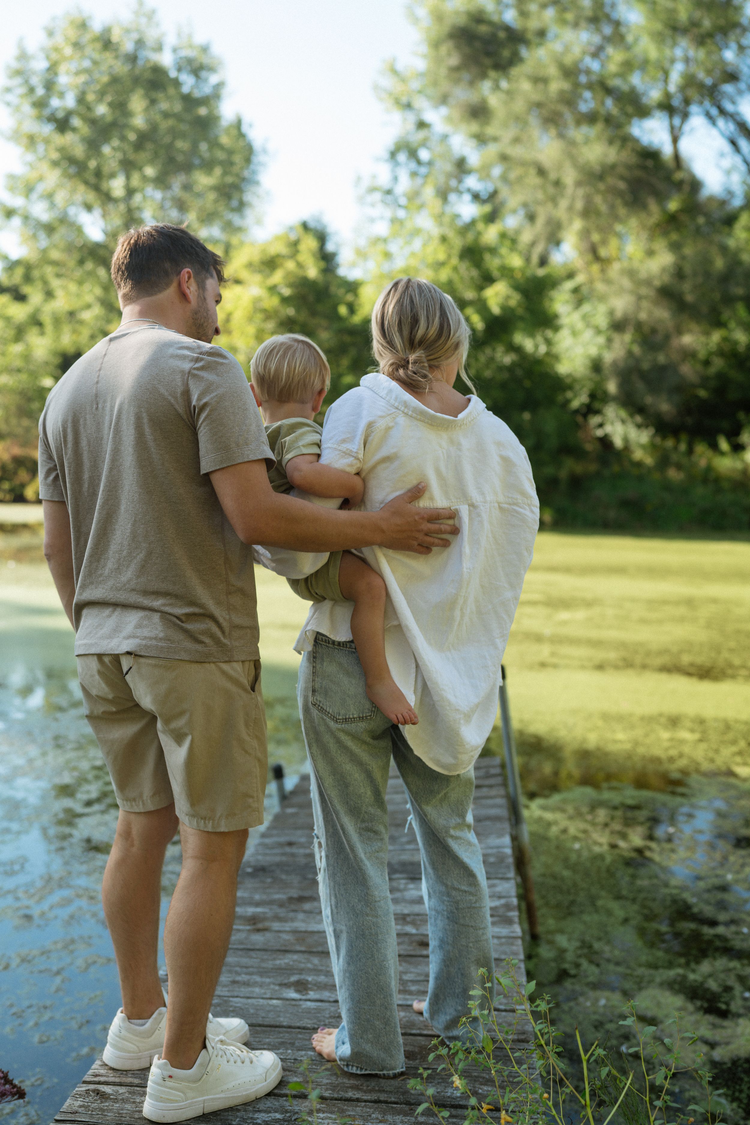 Garden vibes, outdoors, sunset, golden hour, family in the grass, family love, warmth, laughter, family, picnic