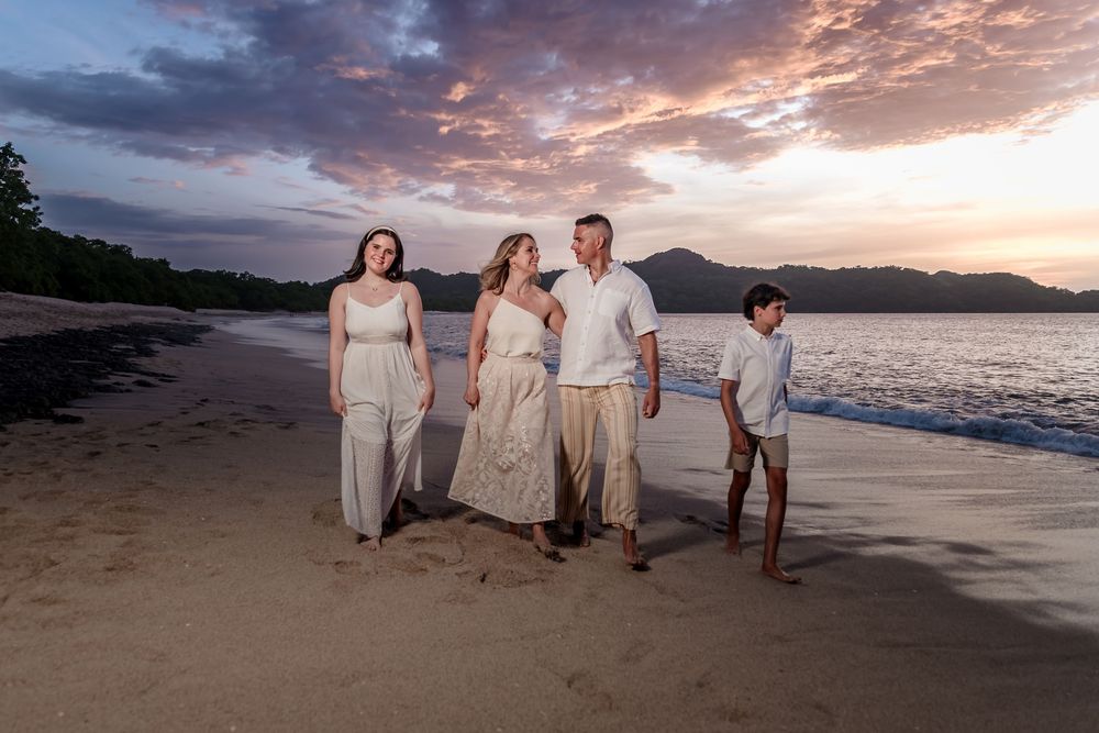 W playa conchal family photos