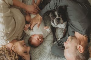In-home lifestyle newborn photography in Cullman Alabama by White Oaks Photography a North Alabama Photographer