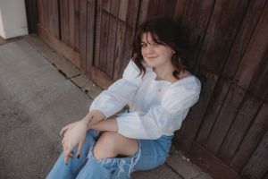 Senior photo from North Alabama photographer in Cullman, AL