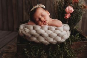 Newborn photo from North Alabama photographer in Cullman, AL