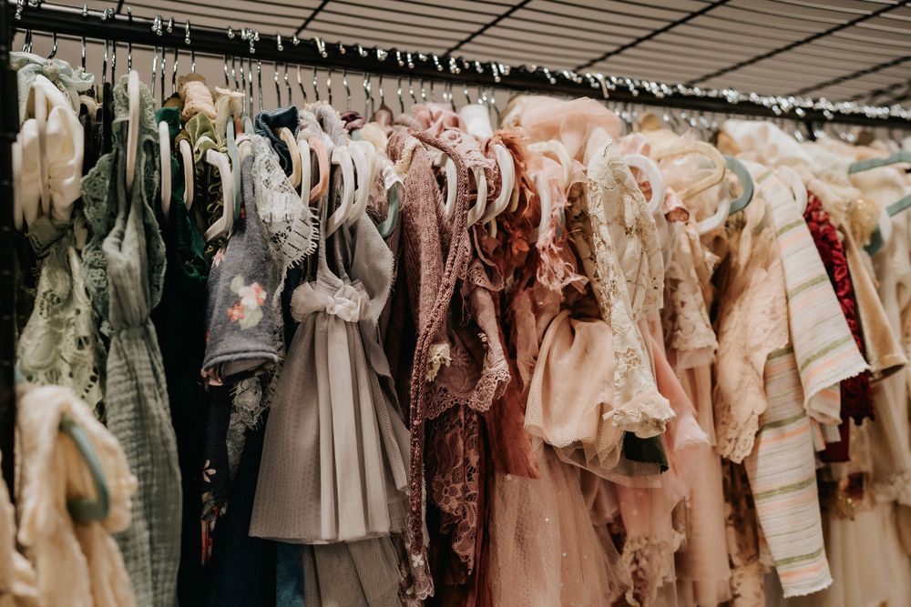 girls wardrobe selection