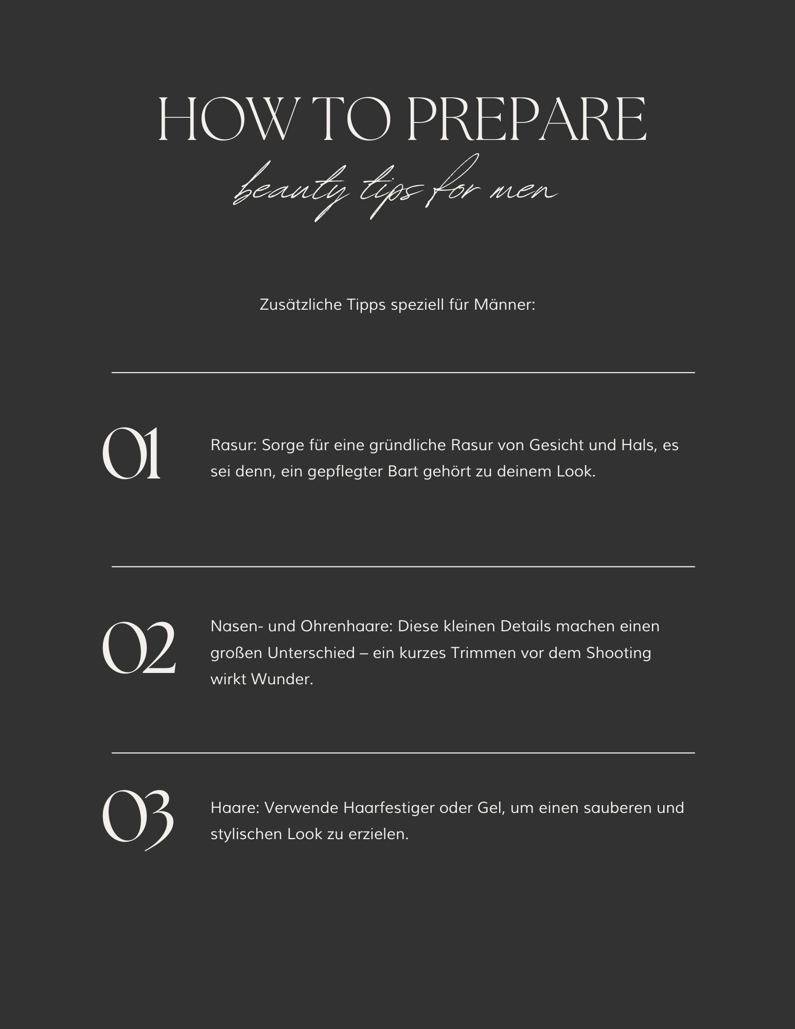 aim style guide - Sandra Haaf photography