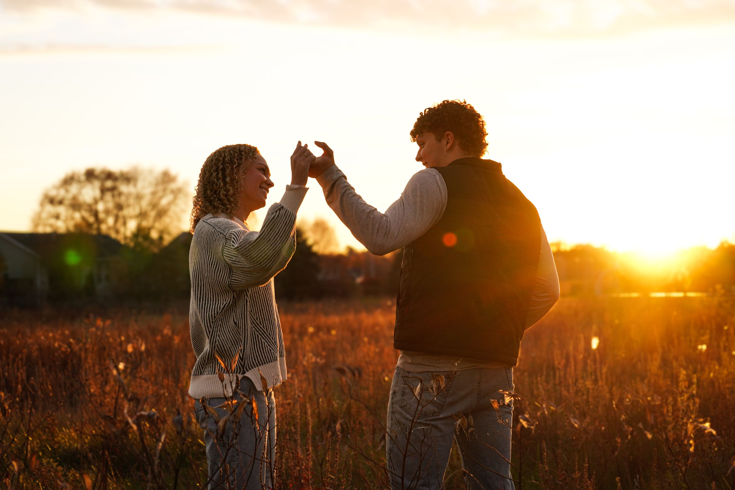 Sunset Couple Photos