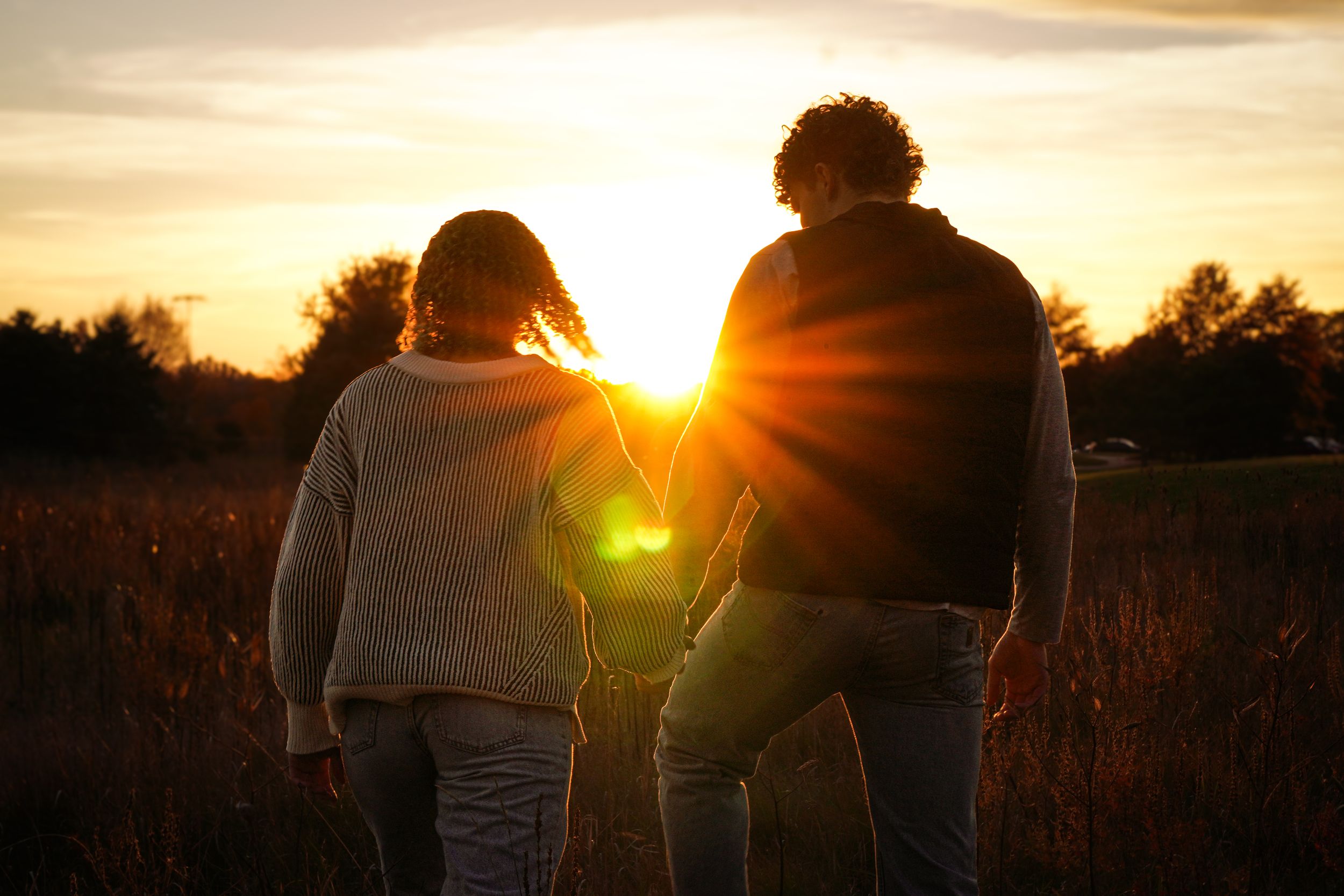 Sunset Couple Photos