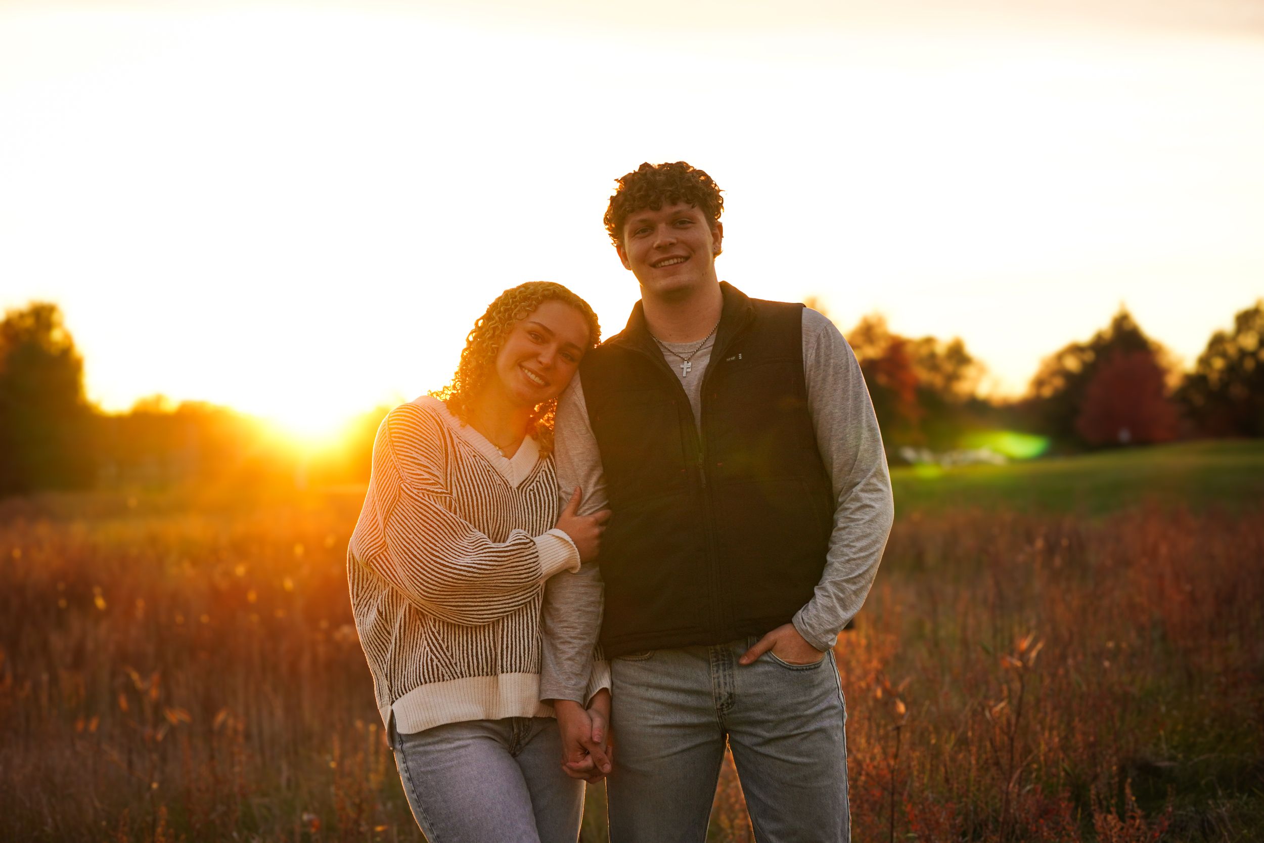 Sunset Couple Photos