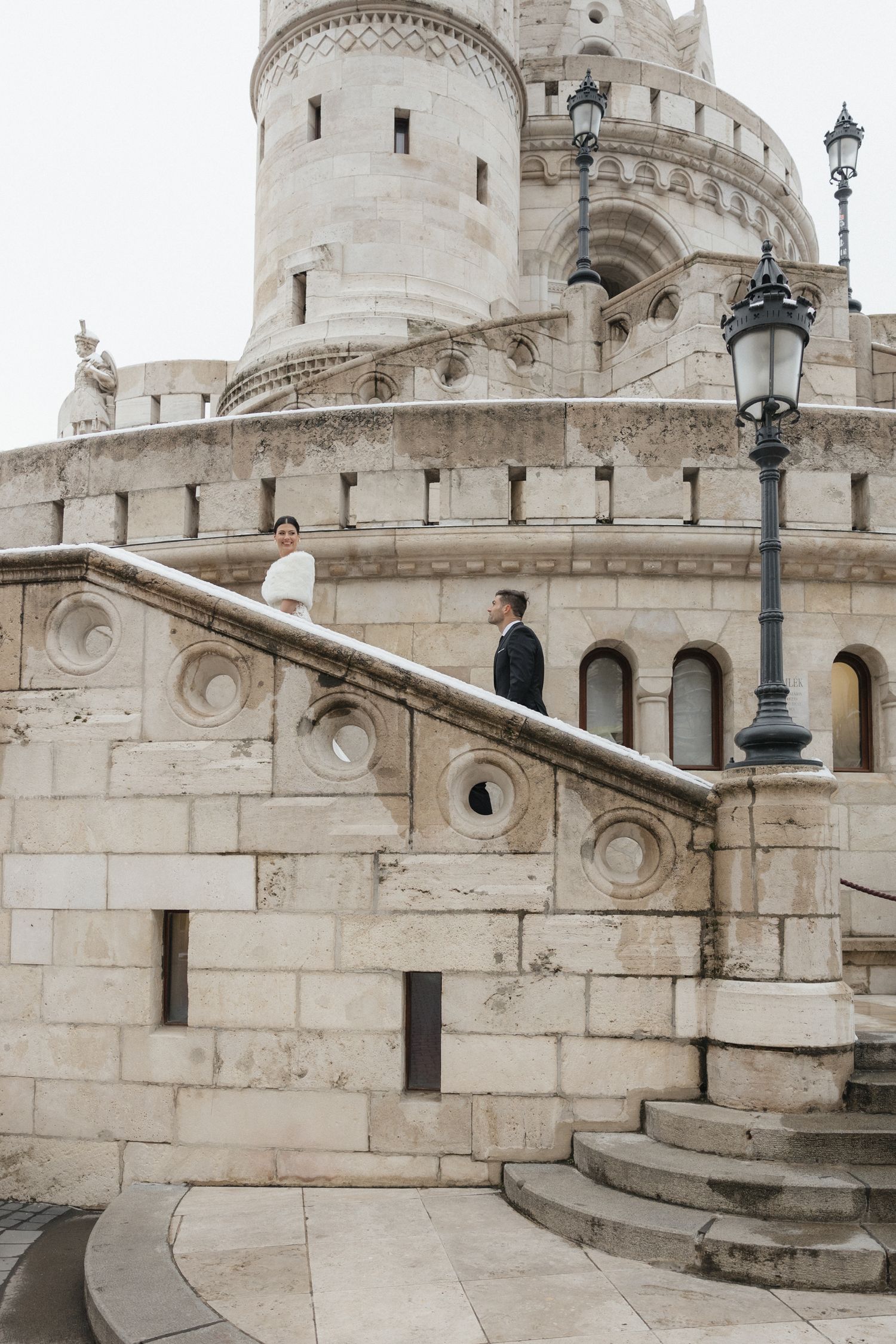 budapest wedding photoshoot budapest wedding photographer elegant and documentary style Fisherman's Bastion wedding