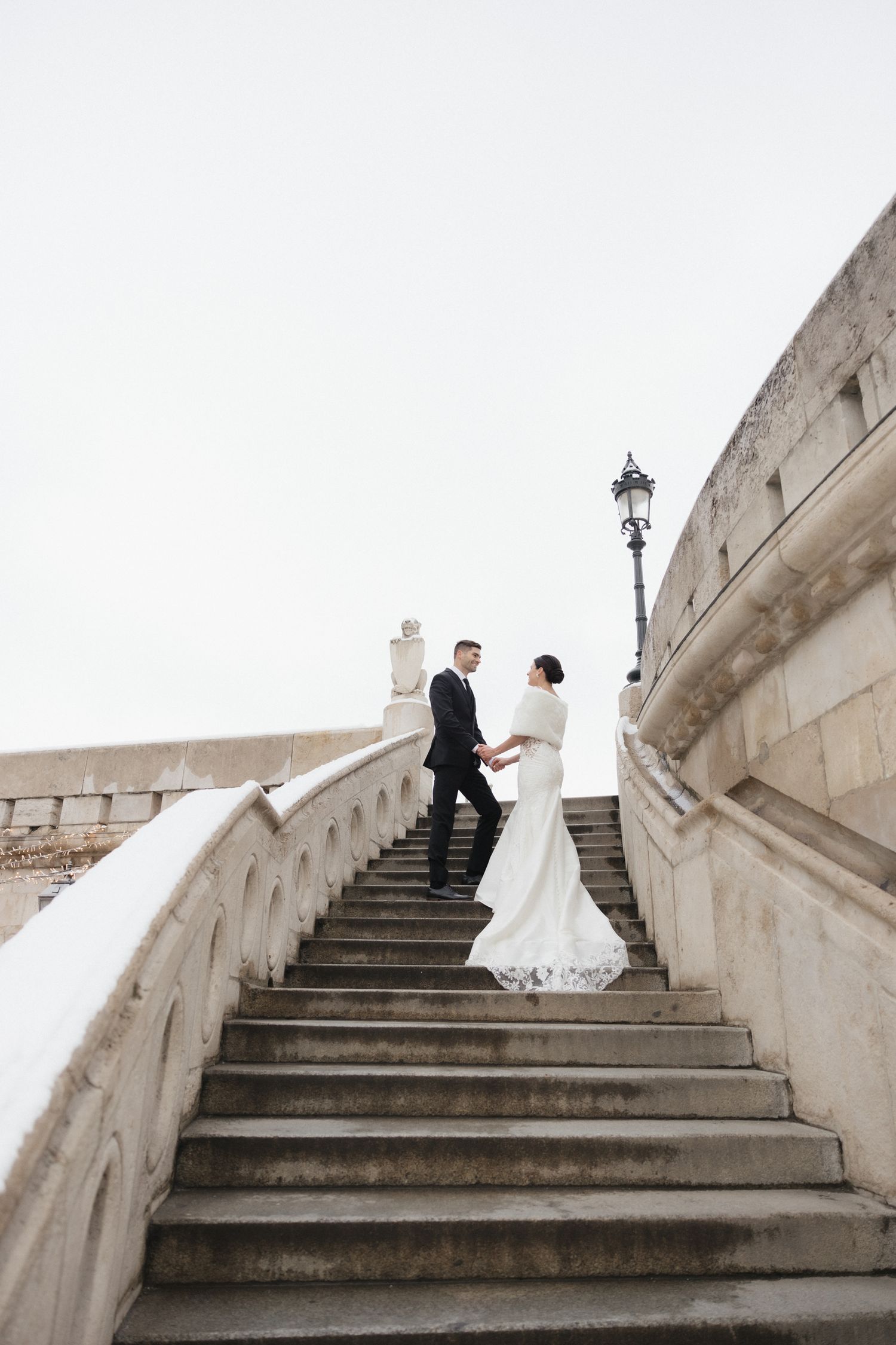 budapest wedding photoshoot budapest wedding photographer elegant and documentary style Fisherman's Bastion wedding
