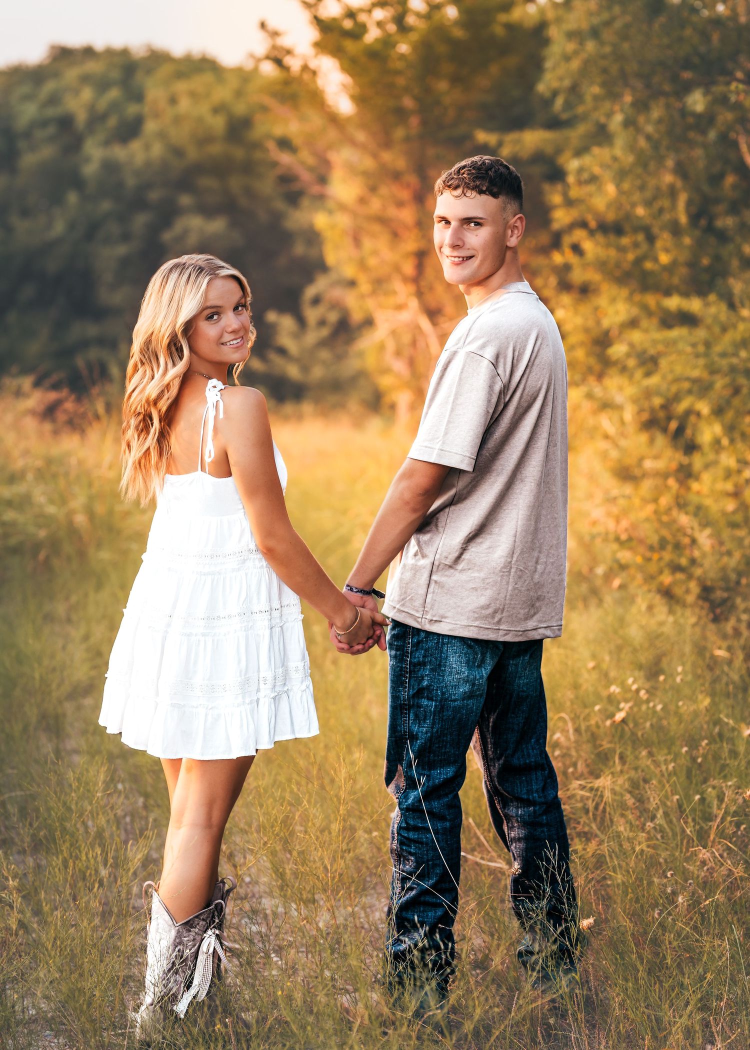 proposal and engagement photography in Mckinney Texas at Adriatica Village