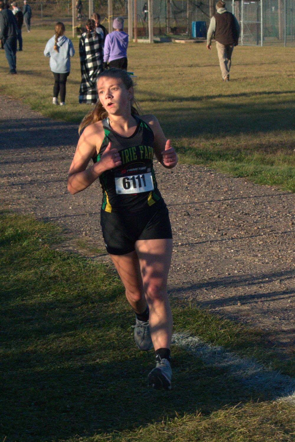 Prairie Farm Wisconsin Cross Country 2024 runner.