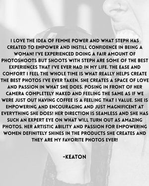 A series of text testimonials displayed in white text against a dark background with positive feedback.