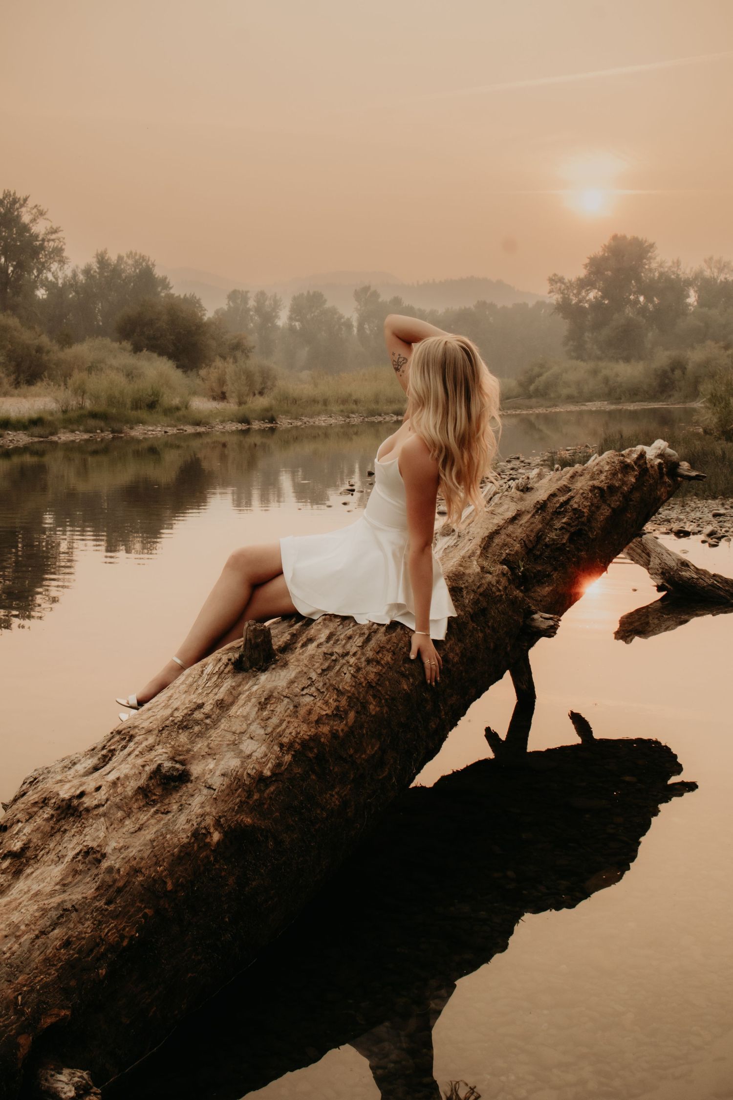 Outdoor Boudoir Body Positivity Session In Missoula Montana by Aura Imagery