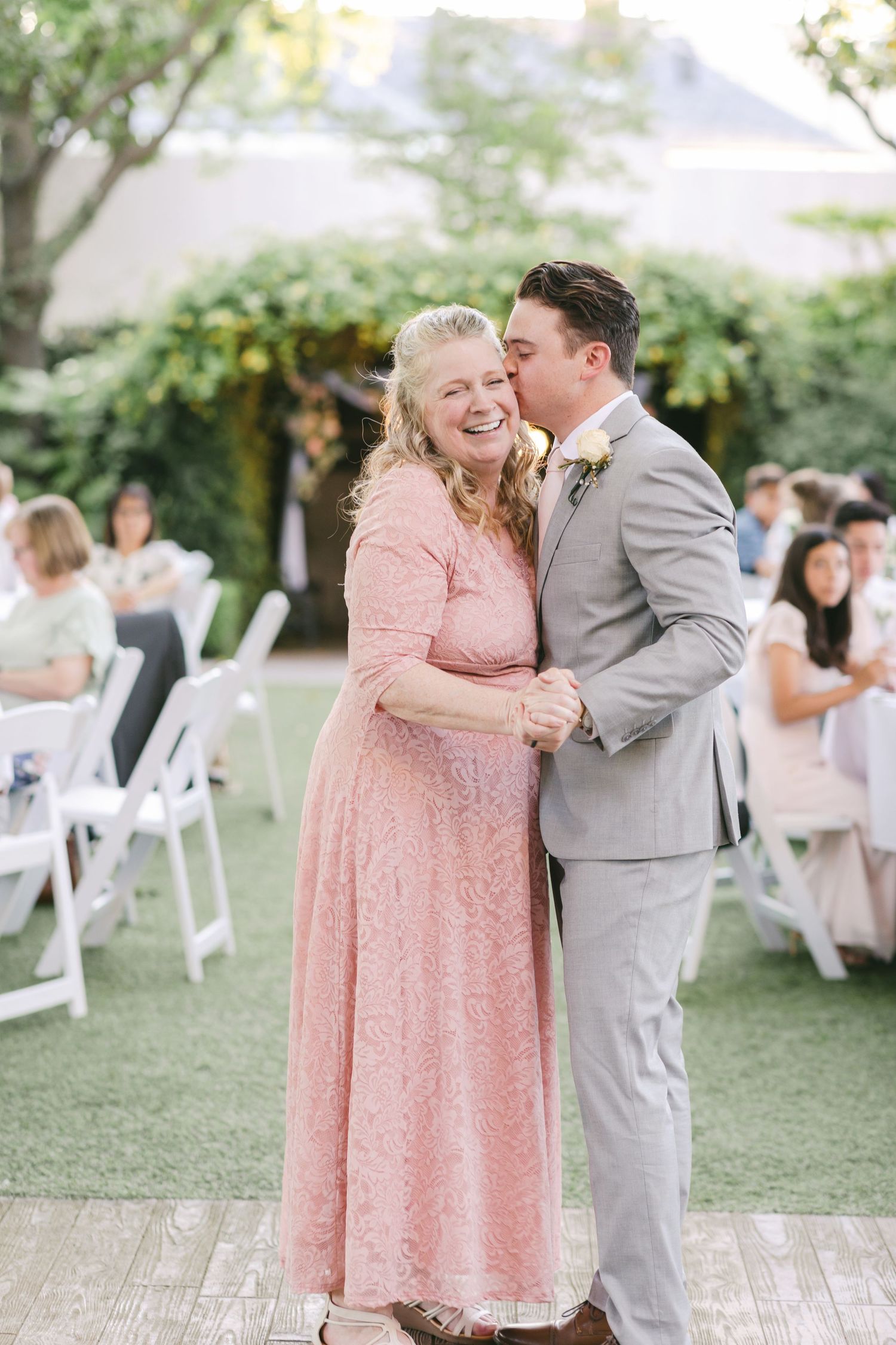 Dancing at the venue at McHenry Mansion captured by Chelsee Rawe Photography