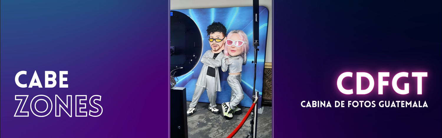 Video booth Spinner 360 Básico en evento social en Guatemala