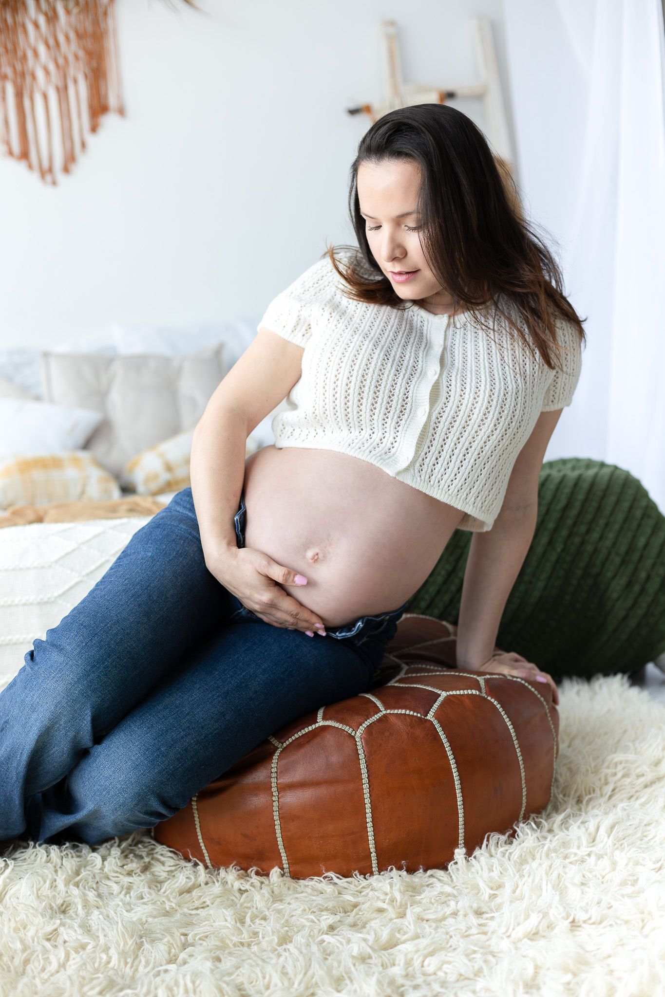 min fotografia chile sesiones embarazada estudio
