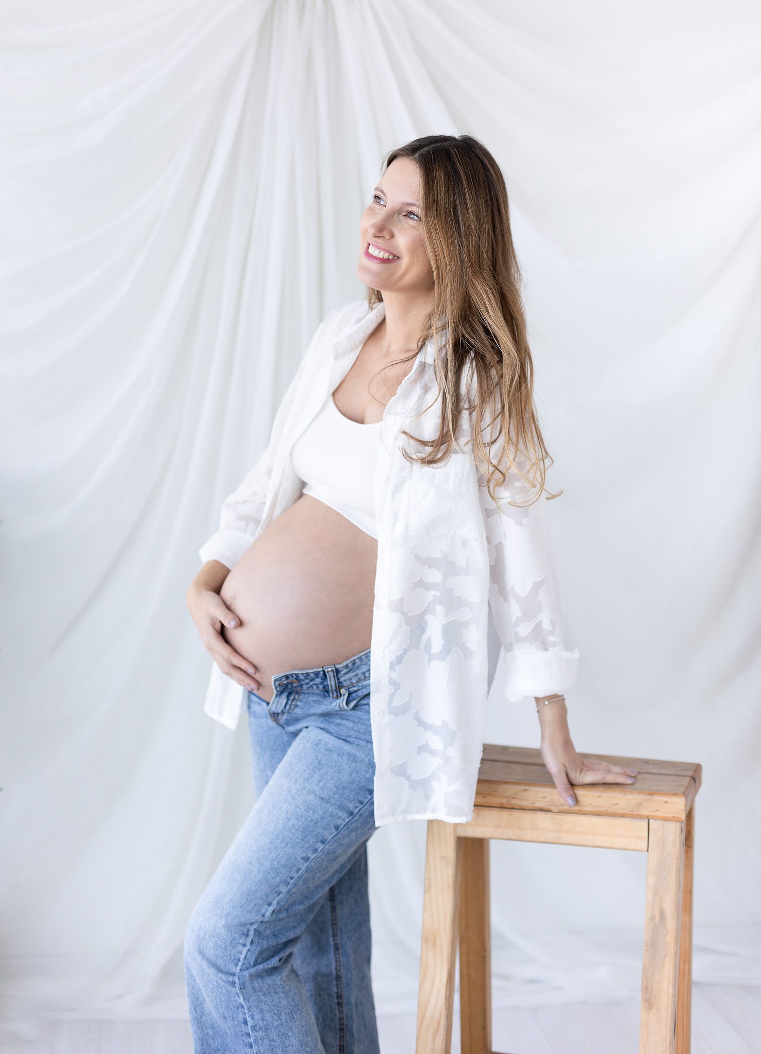 min fotografia chile sesiones embarazada estudio