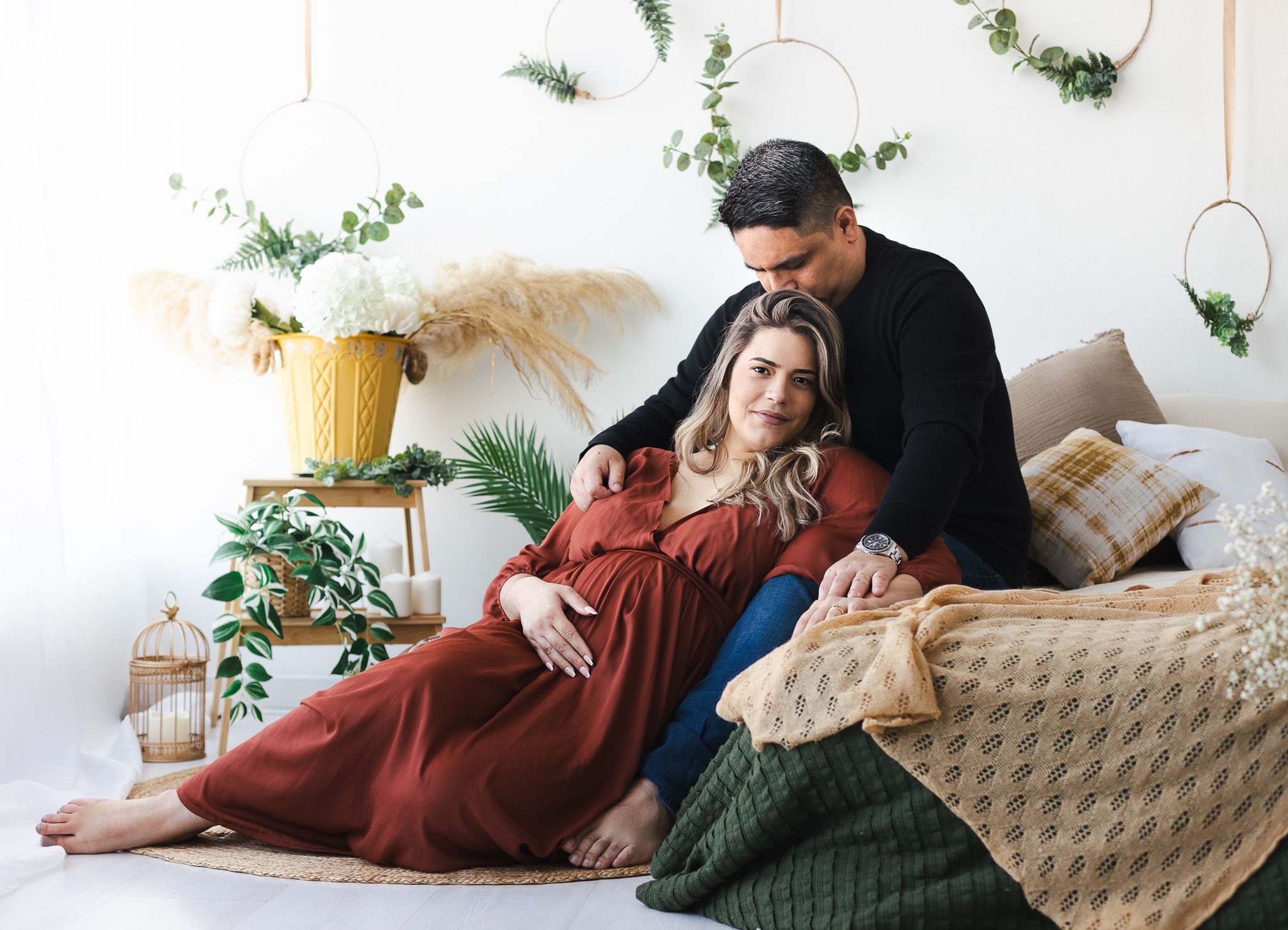 min fotografia chile sesiones embarazada estudio