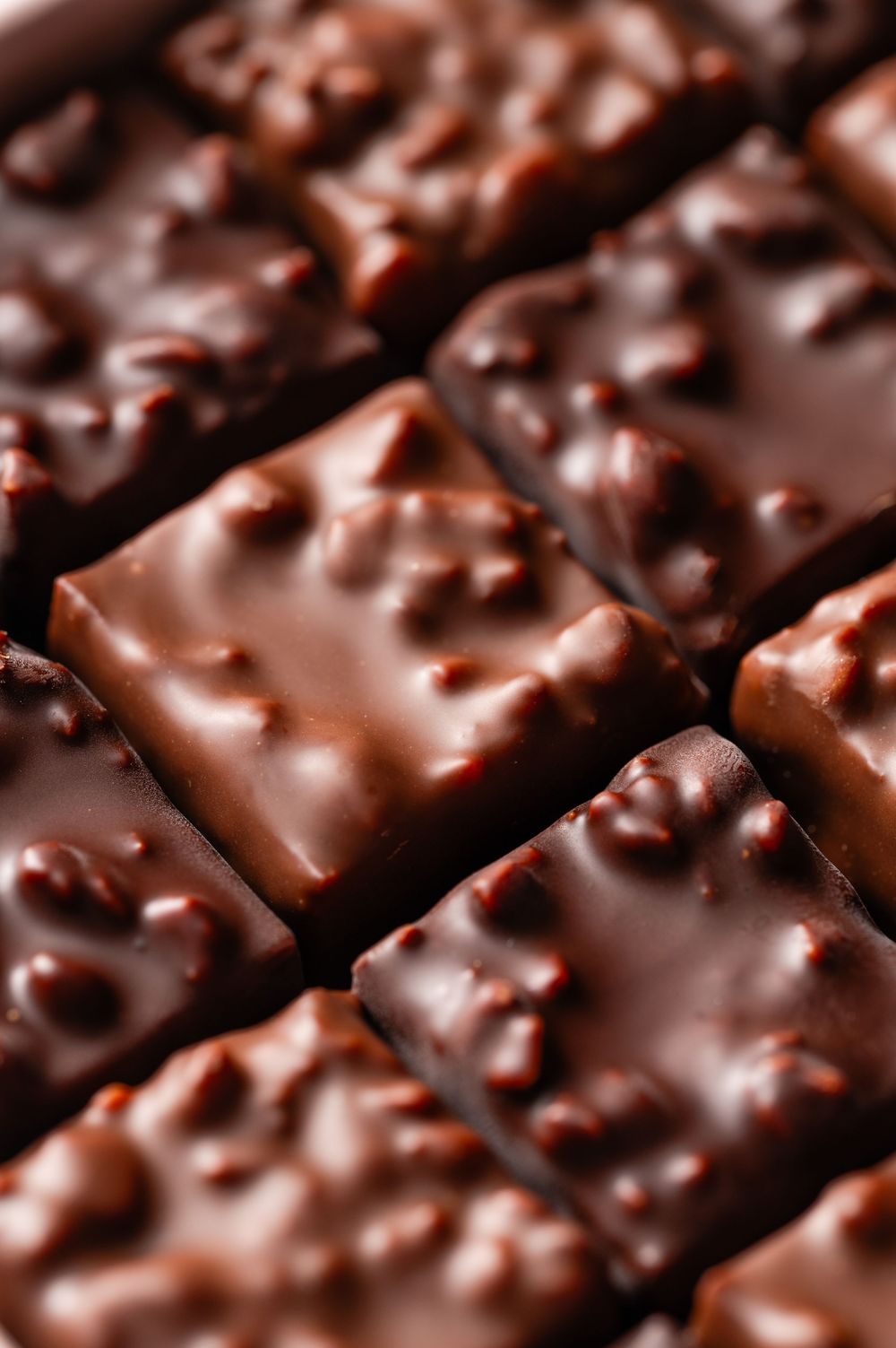 Gros plan sur des chocolats par Mélanie Rousselle - photographe culinaire 92
