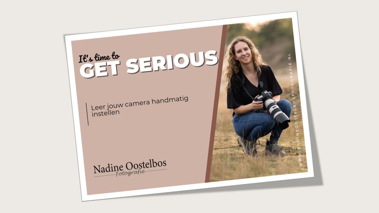A professional photography marketing template with muted pink background.