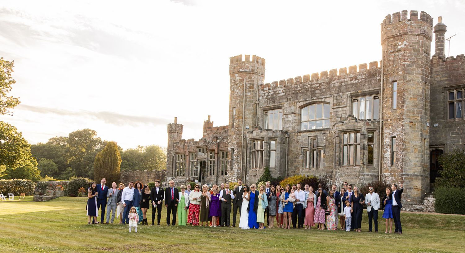 Wadhurst Castle, Sussex wedding photographed by Alan Harbord