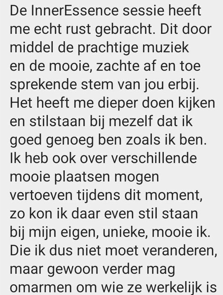 Review op InnerEssence journey door Klikchick