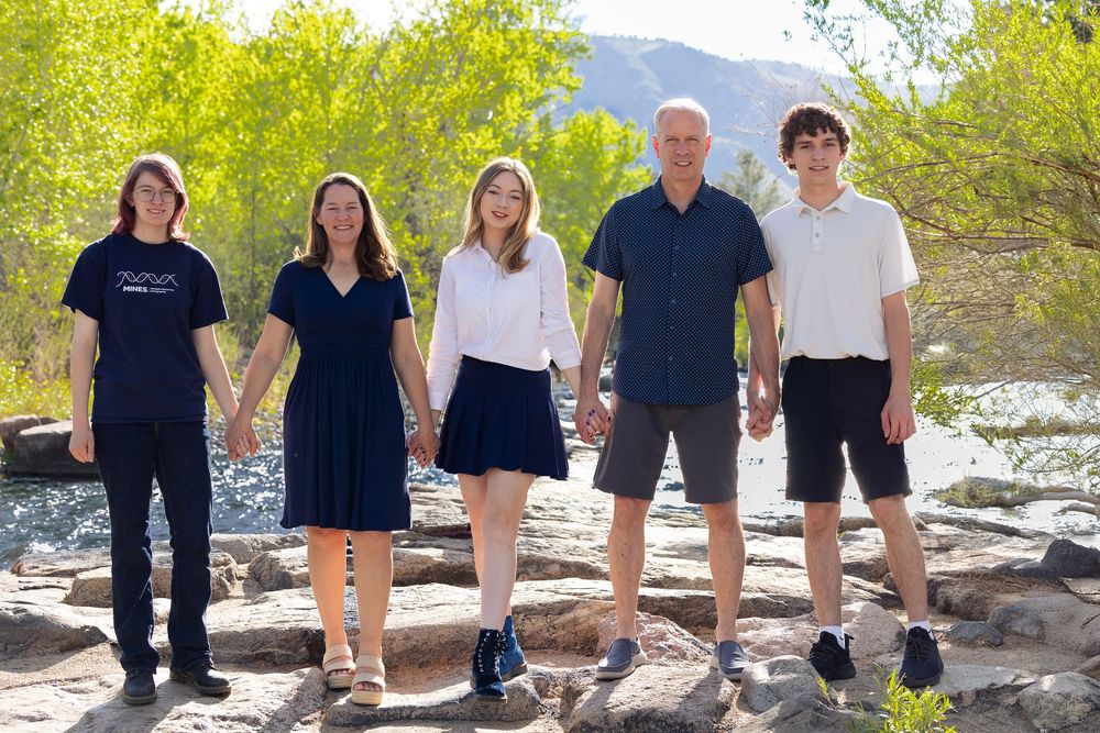 family photo in Golden Colorado